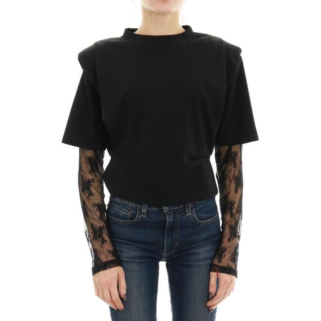 T-SHIRT CON PIZZO HAVEONE - Mad Fashion | img vers.1300x/